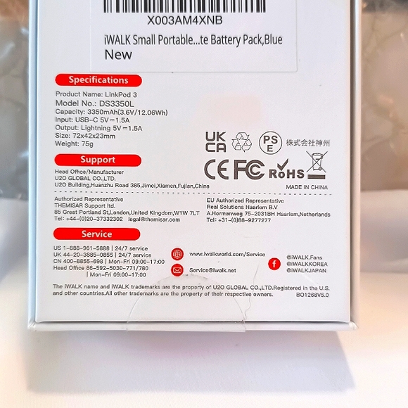 IWalk Linxpod 3 Charger for IPhone - Picture 5 of 6